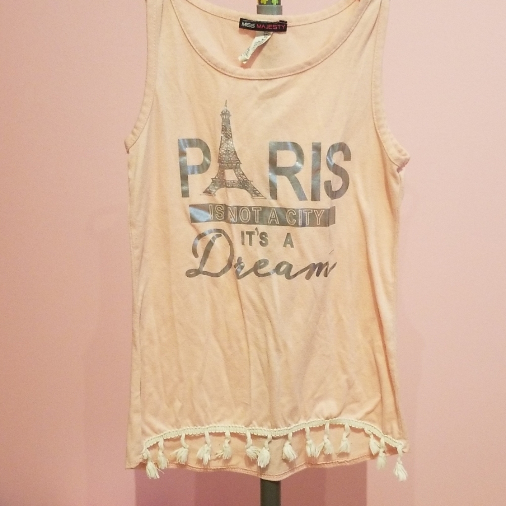 Pink tank top